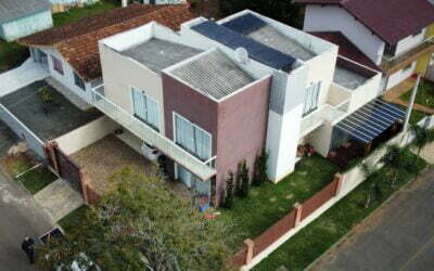 Projeto de painéis solares para Etson Luiz Ostroski em Três Barras – SC