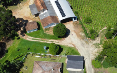 Projeto de painéis solares para Sergio Svidzinski em Paulo Frontin – PR