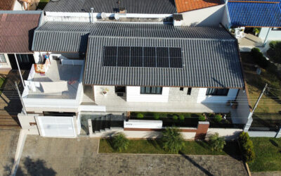 Projeto de painéis solares para Luiz Alberto Kruchelski em São Mateus do Sul – PR